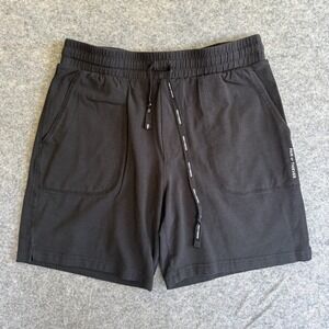 Pair of Thieves Shorts Mens Small Black Drawstring Athletic Casual‎ Relaxed Gym